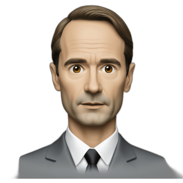 photo realistic Ralf Hutter from Kraftwerk emoji