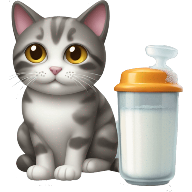 cat with salt shaker emoji