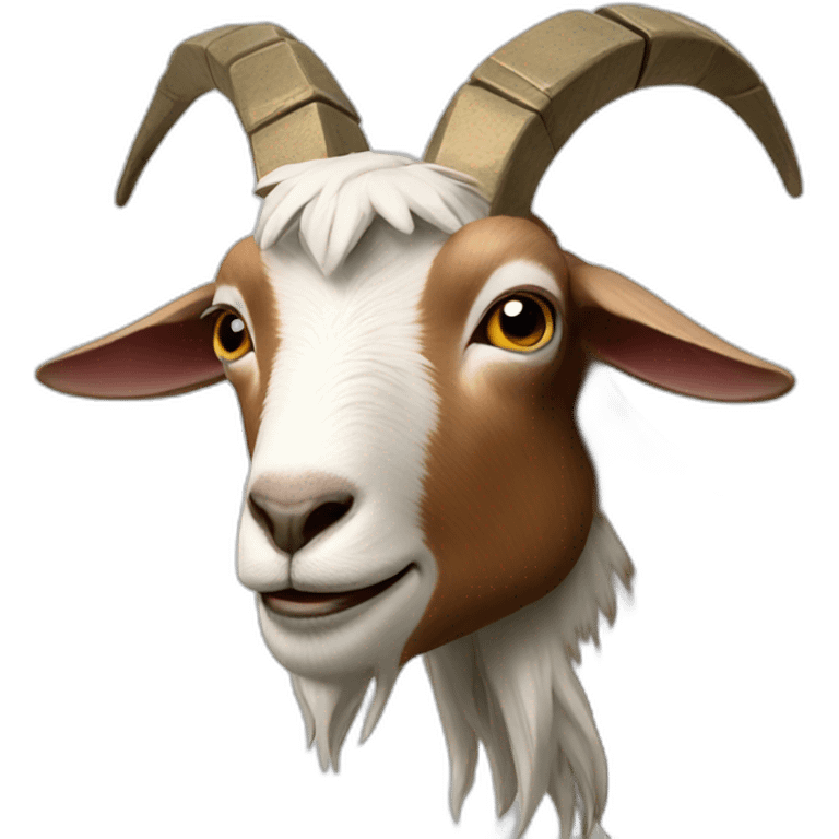 goat avec couronne emoji