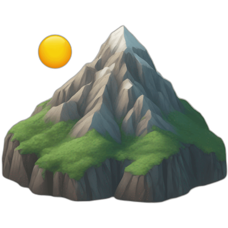 Mountain  emoji