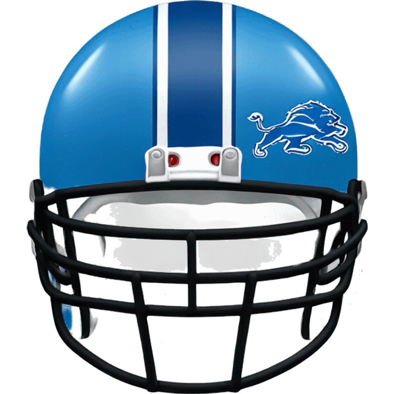 Detroit Lions helmet  emoji