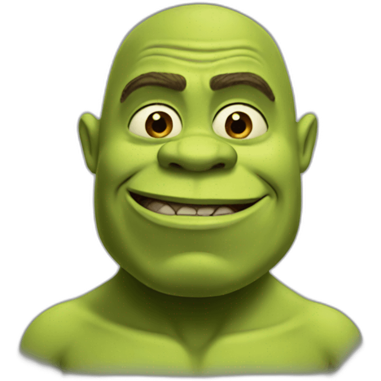 naked shrek emoji