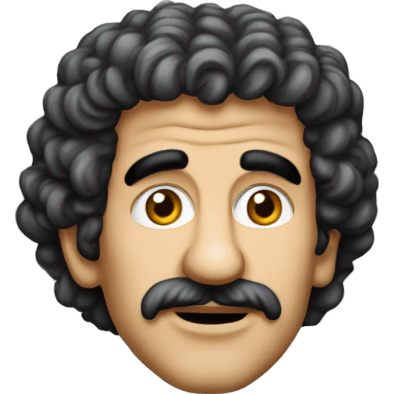 Uomo stanco che zappa la terra emoji