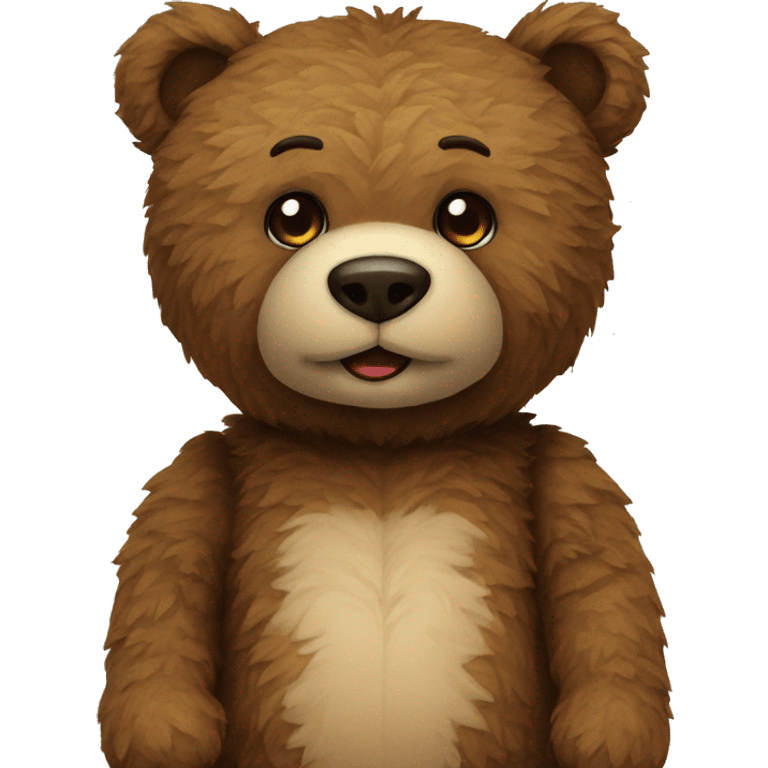 Amplitude teddy bear emoji