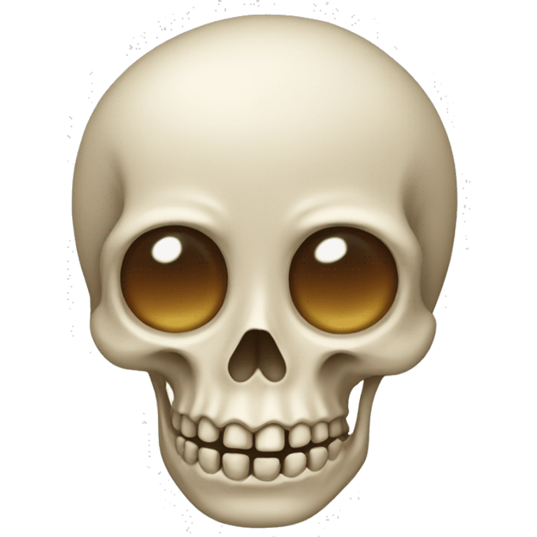 Face and bone emoji