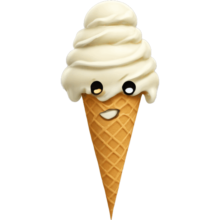 Creamy ice cream  emoji