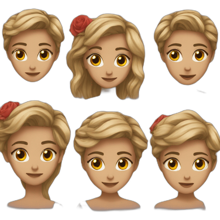 Cara enamorada  emoji