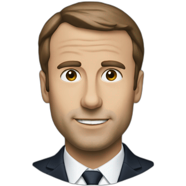 Macron sucette emoji