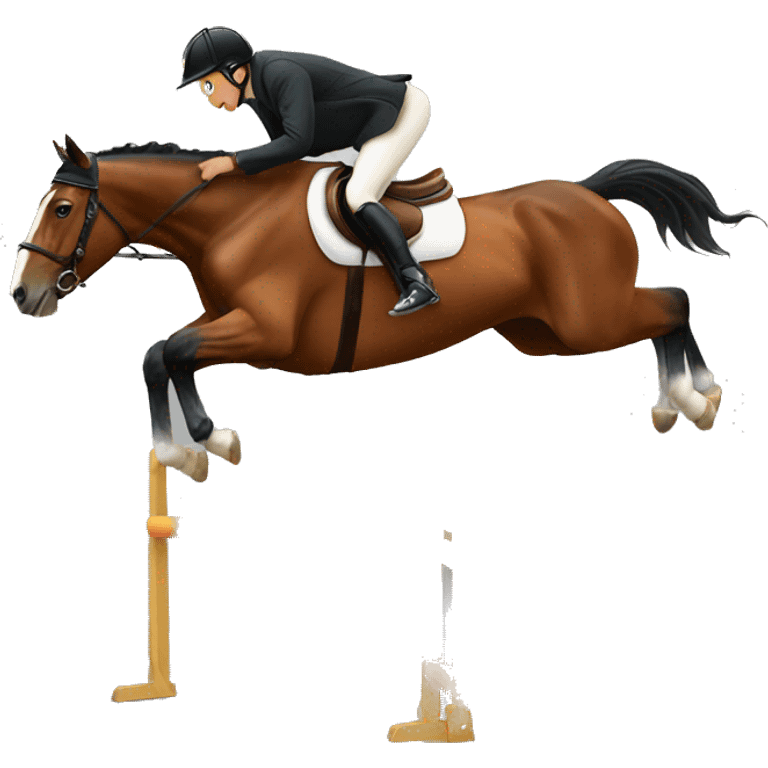 Horse jumping  emoji