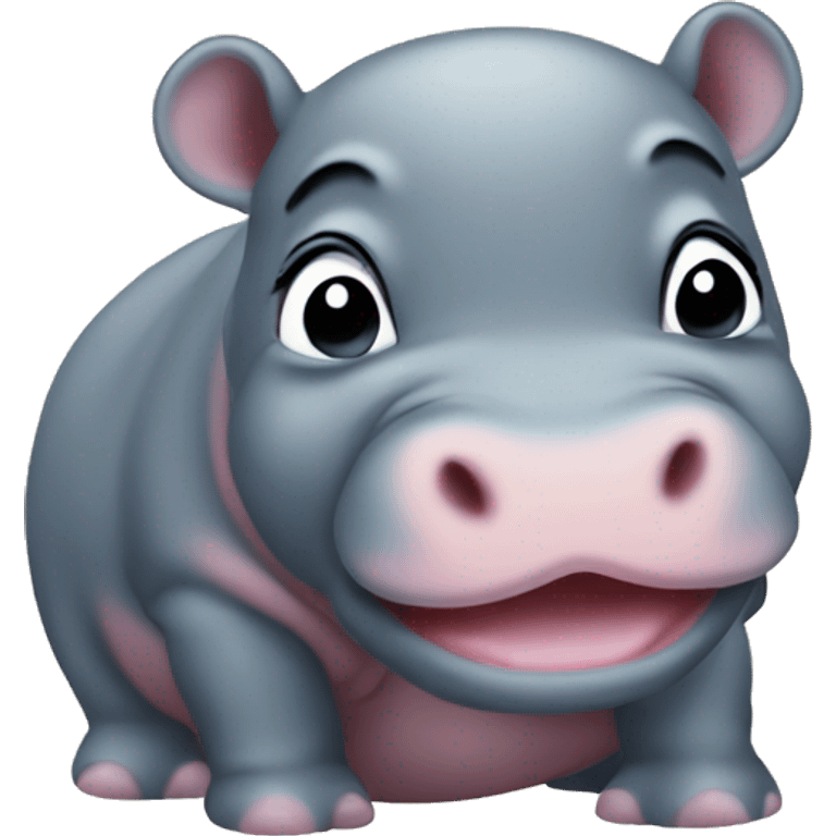 baby pygmy hippo emoji