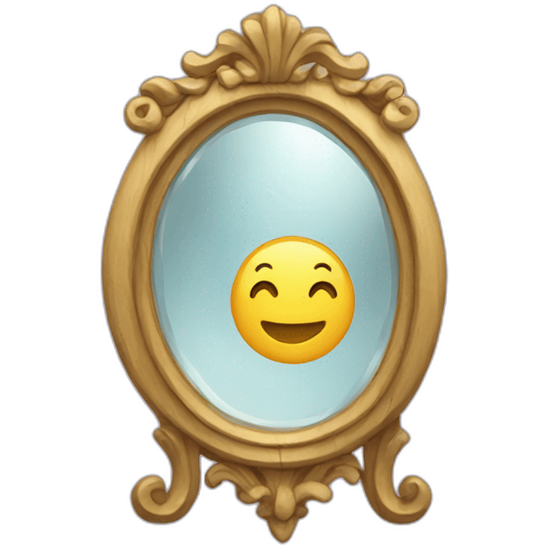 magic mirror emoji