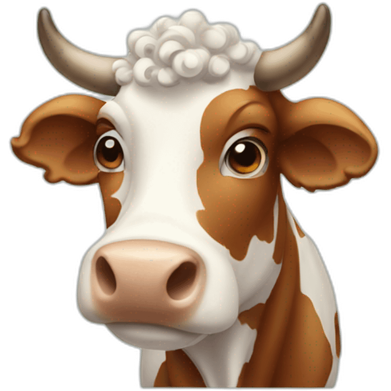 Curly Cow emoji