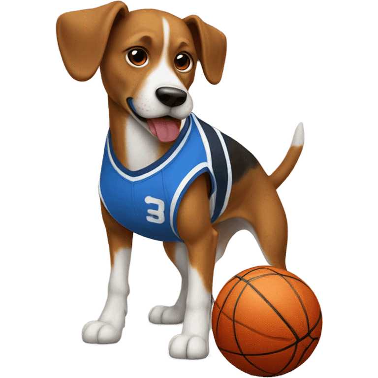 dog dunkin basketball emoji