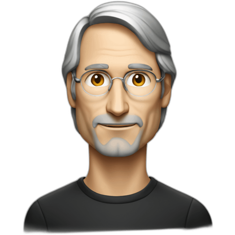 Steve jobs 25 years old emoji