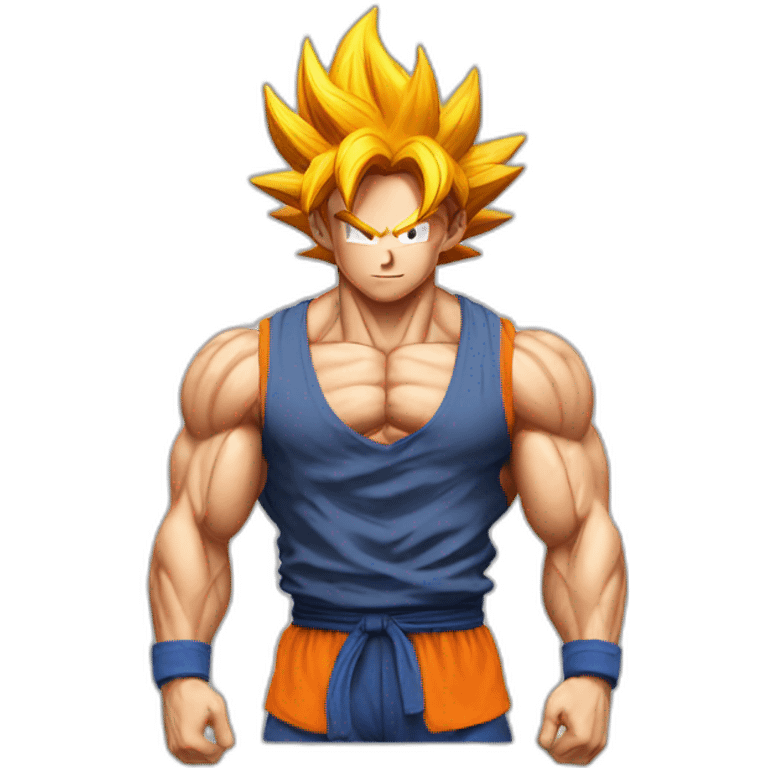 Goku gym  emoji