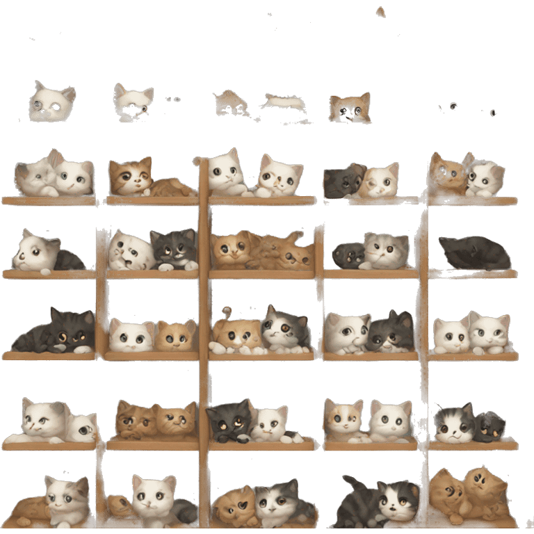 Abandoned house full of kittens  emoji