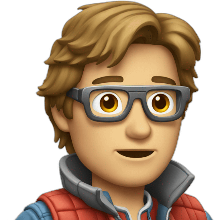 marty mcfly emoji