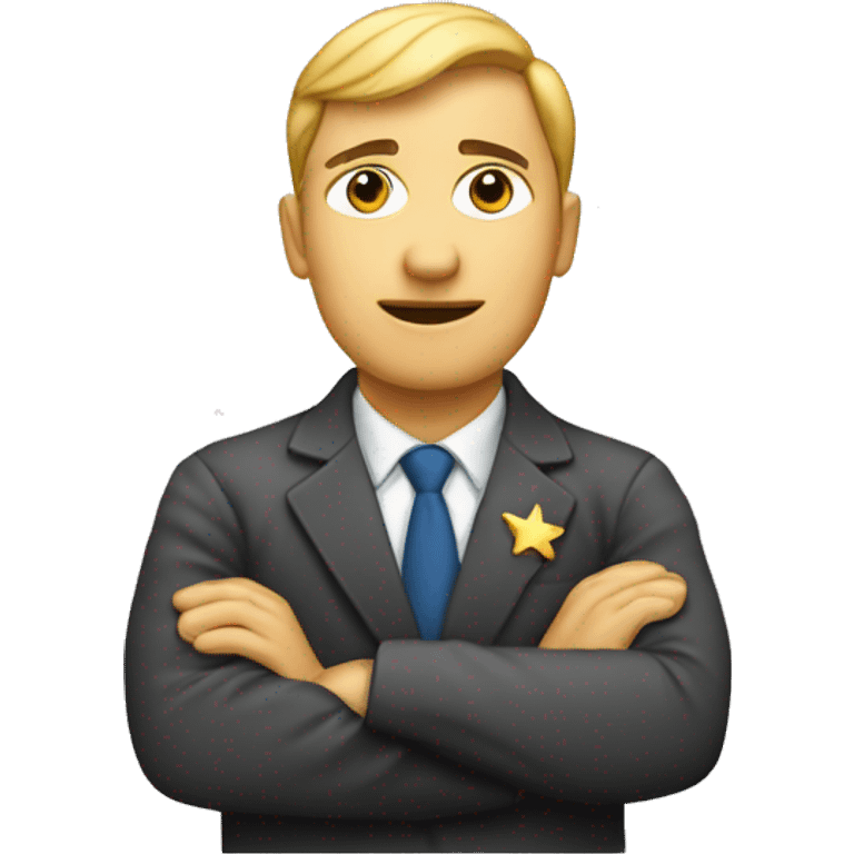 Computer engineer with stars emoji