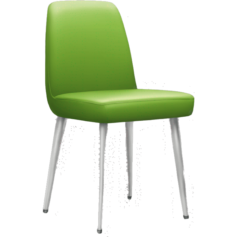 green dining modern chair emoji