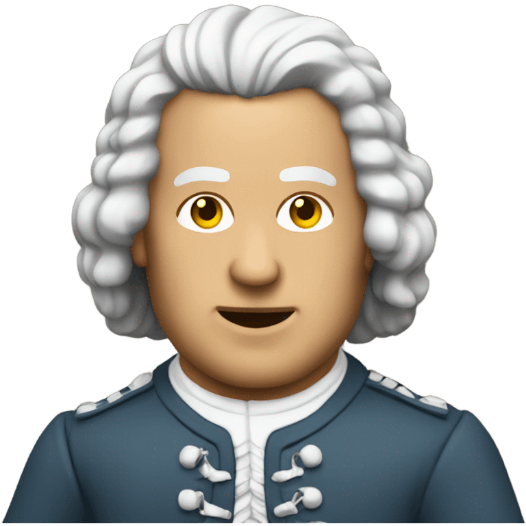 Bach akimbo  emoji