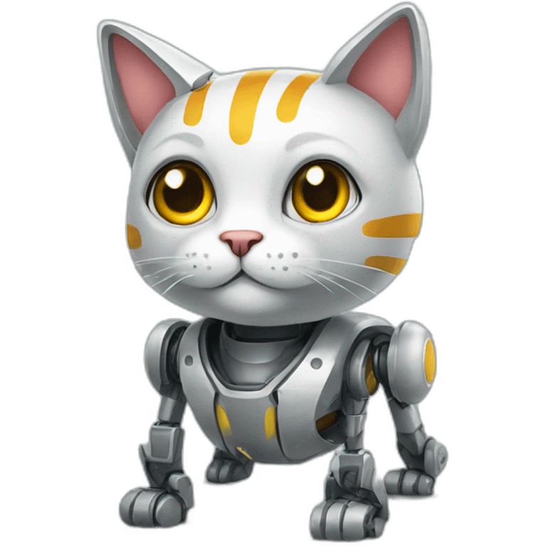 Robot cat emoji