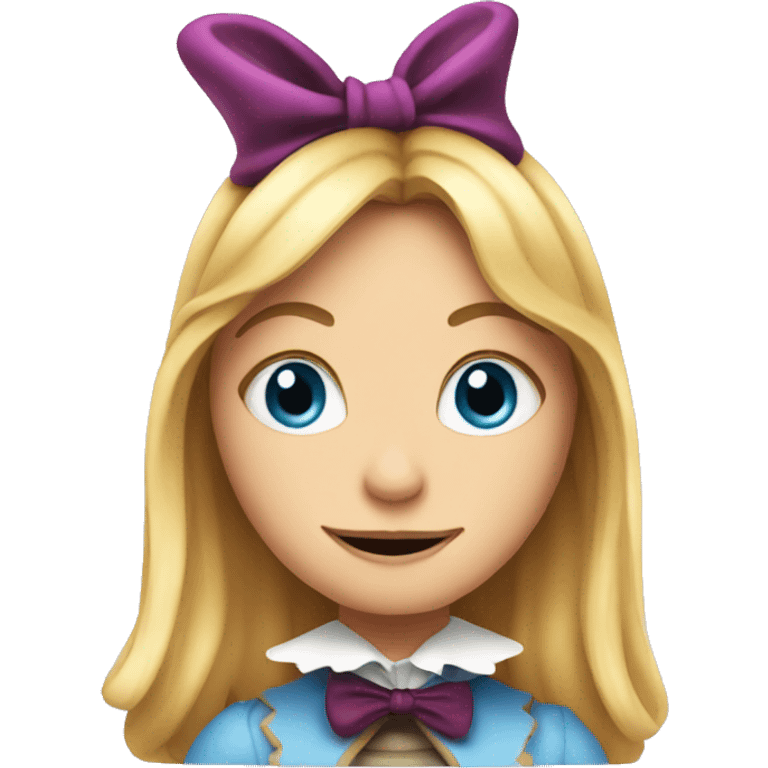 Alice in wonderland emoji