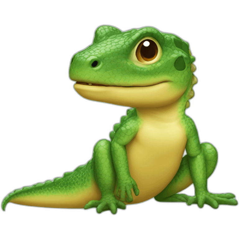 Chees-on-lizzard emoji