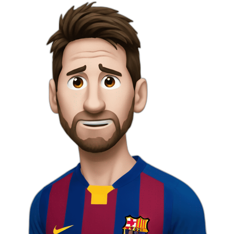 Messi Llorando emoji