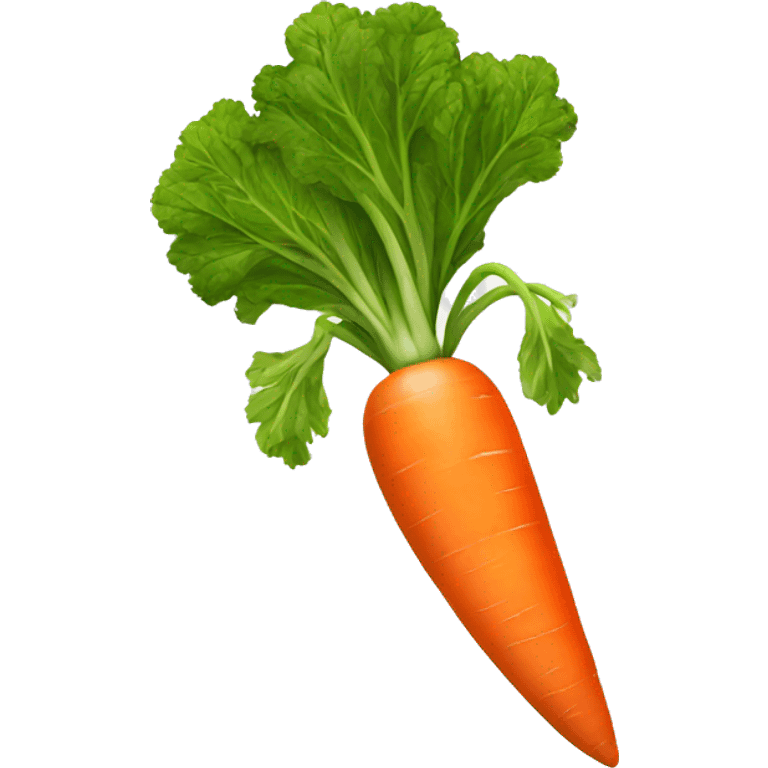 vegetable with carrot emoji