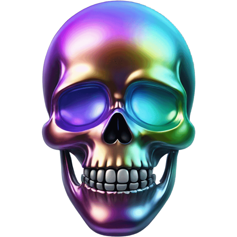 Skull multi chromeemoji emoji