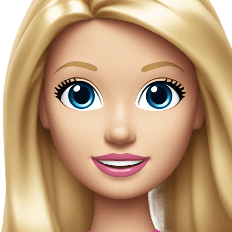 Barbie doll emoji