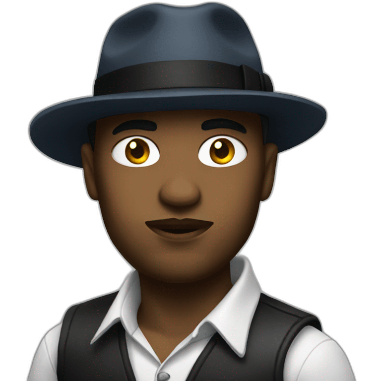 Gangster form France emoji