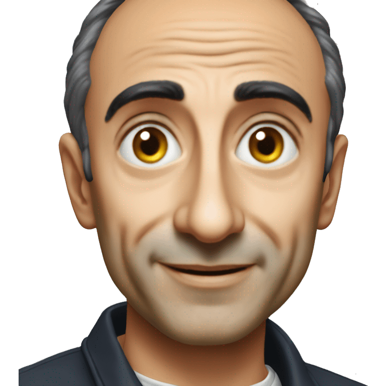 Eric Zemmour qui sourie emoji