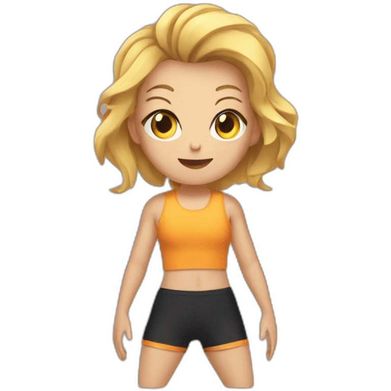 Poutre de gym emoji