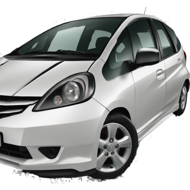 2013 black colour honda jazz emoji