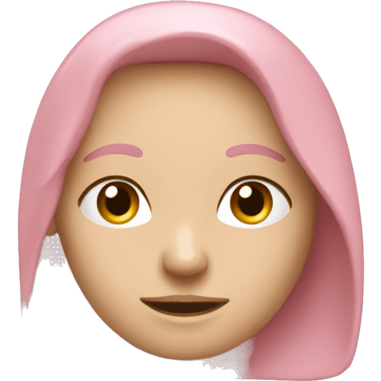 Schleife light pink emoji