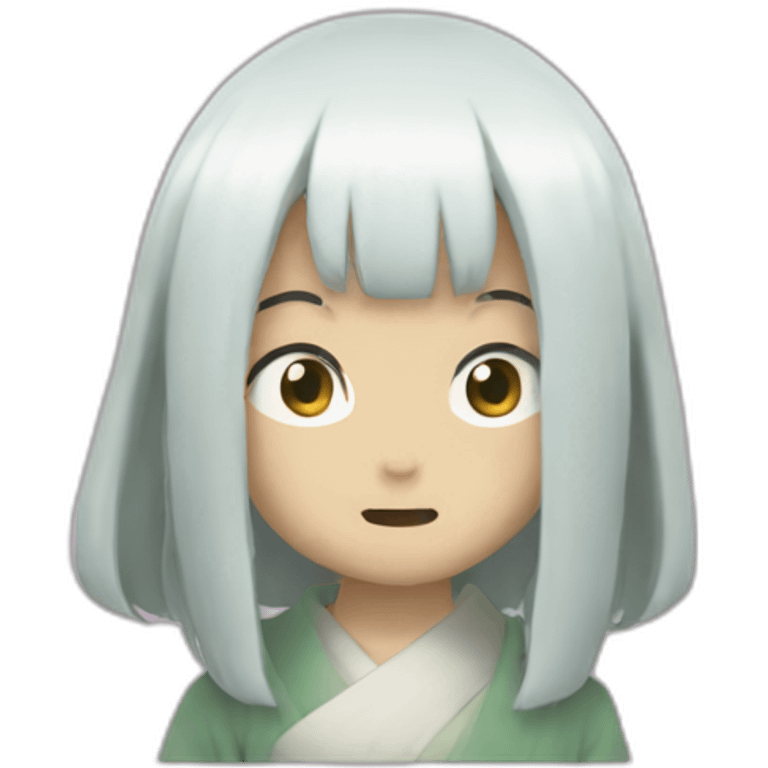 Kaonashi spirited away emoji