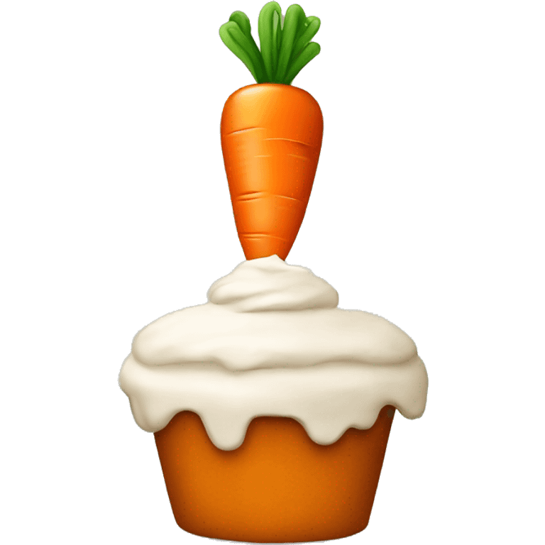 Carrot cake emoji