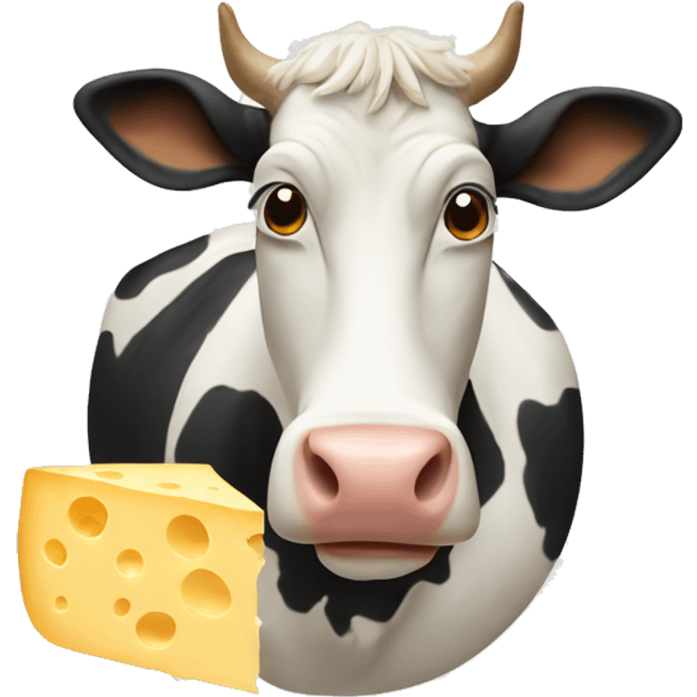 cow made of cheese emoji