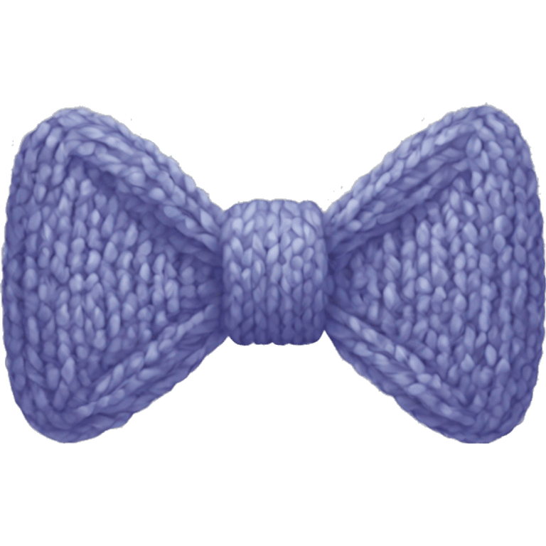 Knitted bow  emoji