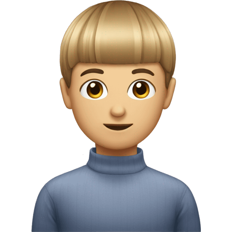 bowl cut emoji