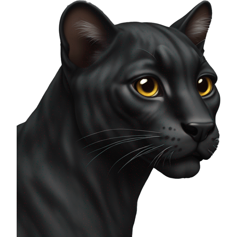 Animal pantera negra emoji