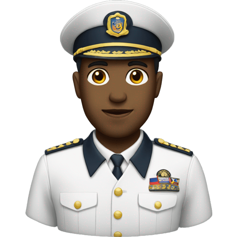 Man with uniform  emoji