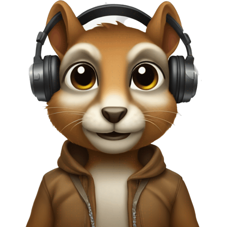 squirell dj emoji