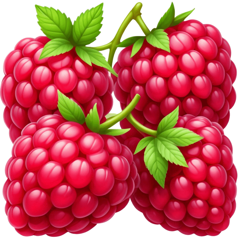 For a scanning app draw a raspberry emoji