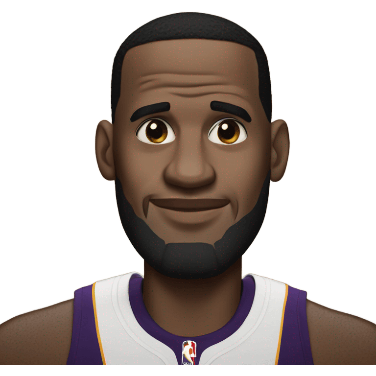 LeBron James emoji