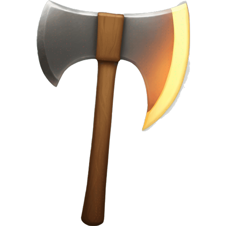 glowing Great axe emoji