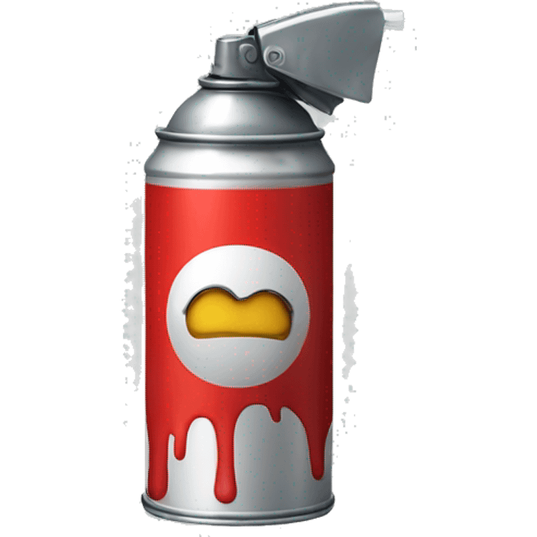 Spray can emoji