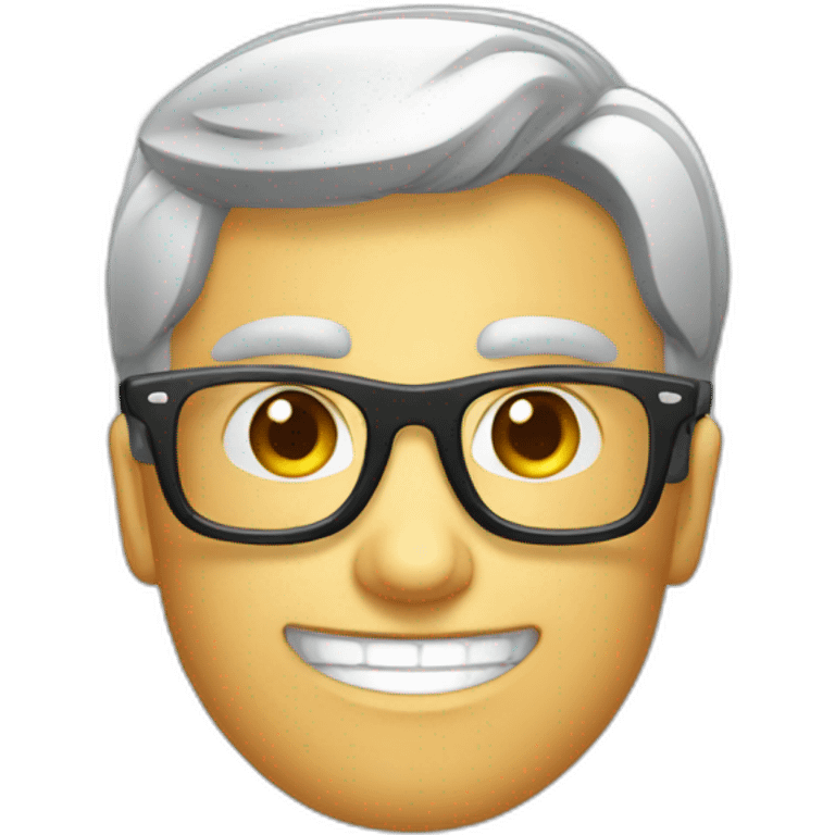 Excel nerd glasses emoji