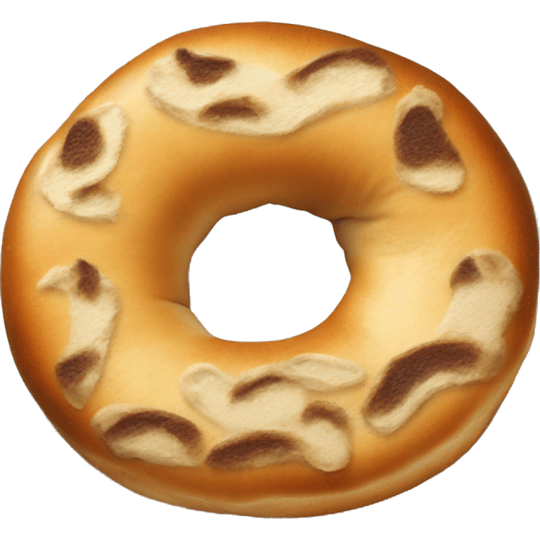 graffiti bagel emoji